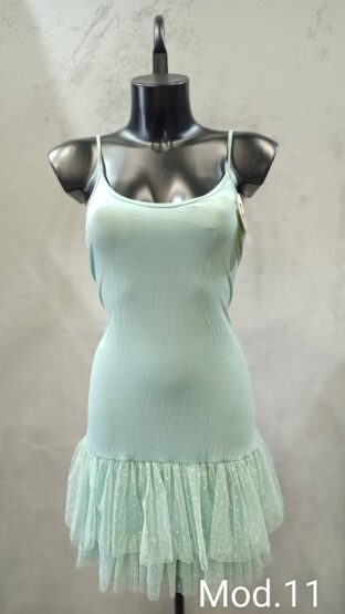 Vestido Lencero Topos - Imagen 14