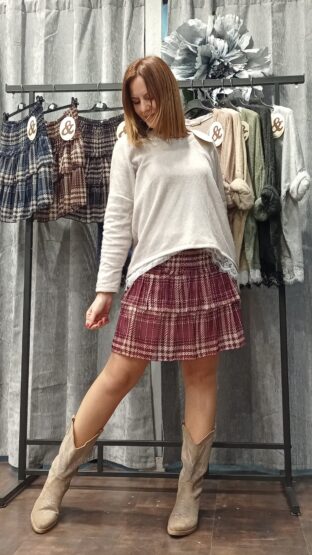 Falda gasa volantes - Imagen 5