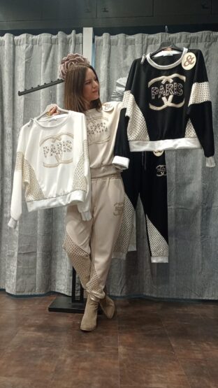 SUDADERA CALADA PARIS - Imagen 4