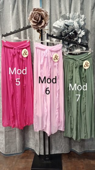PANTALÓN SEDA VOLANTE - Imagen 6