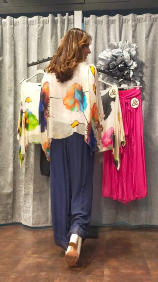 PANTALÓN SEDA VOLANTE - Imagen 3