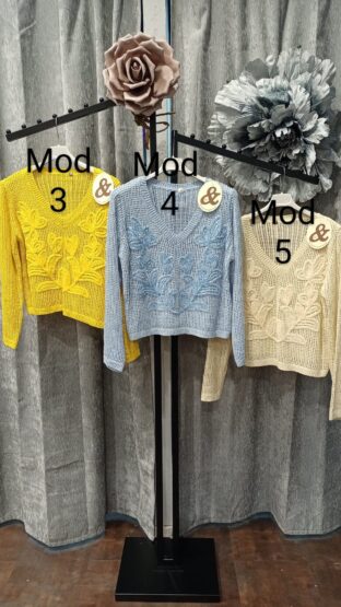 JERSEY CALADO BORDADOS - Imagen 7