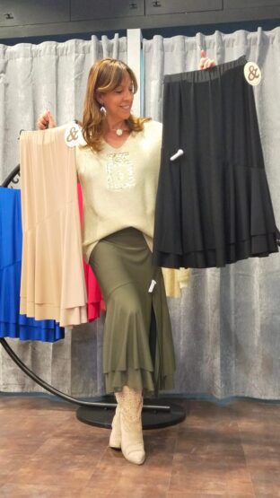 FALDA LICRA VOLANTE - Imagen 5