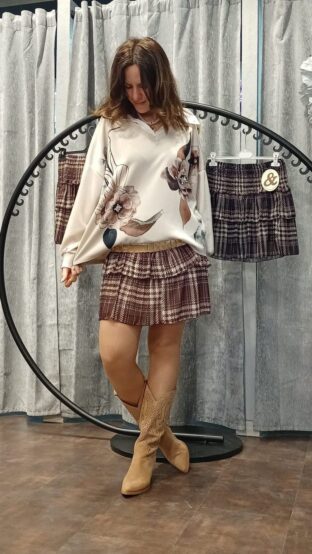 SUDADERA ESCOTE CAMISERO