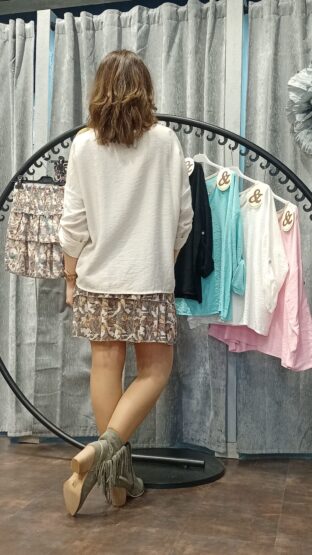 FALDA GASA VOLANTES - Imagen 3