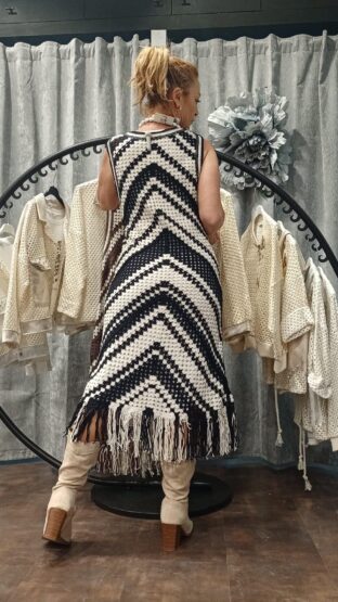VESTIDO PUNTO FLECOS - Imagen 5