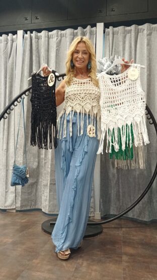 CHALECO CROCHET FLECOS - Imagen 4