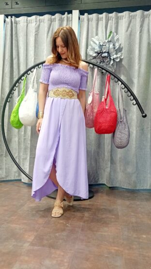 VESTIDO NIDO DE ABEJA - Imagen 4