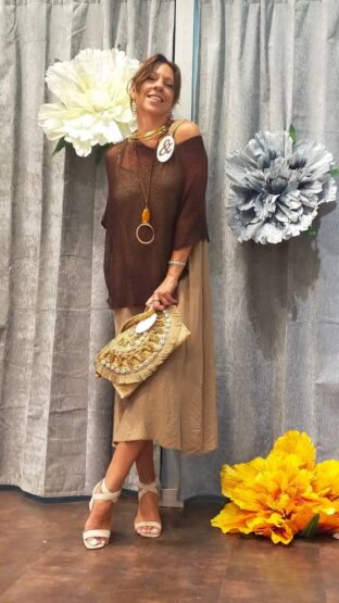 VESTIDO ÉTNICO BAMBULA - Azul