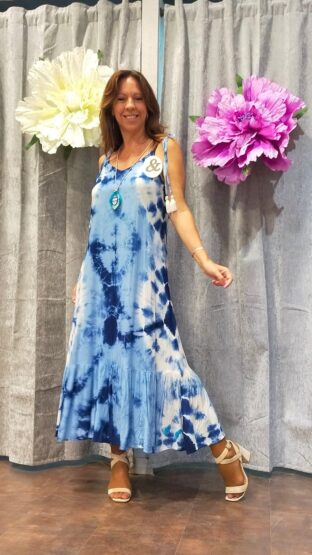 VESTIDO TIEDYE VISCOSA - Imagen 4