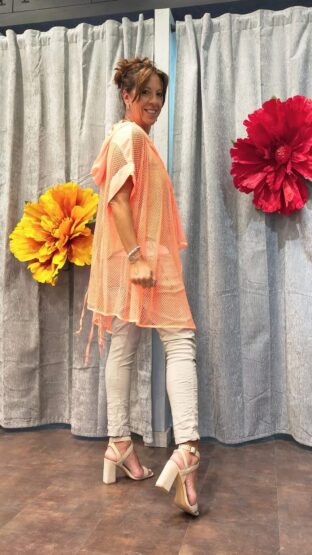 CHAQUETA ORANGE CALADA - Imagen 3