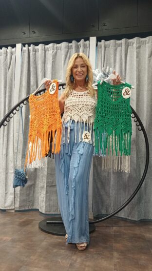 CHALECO CROCHET FLECOS - Imagen 3