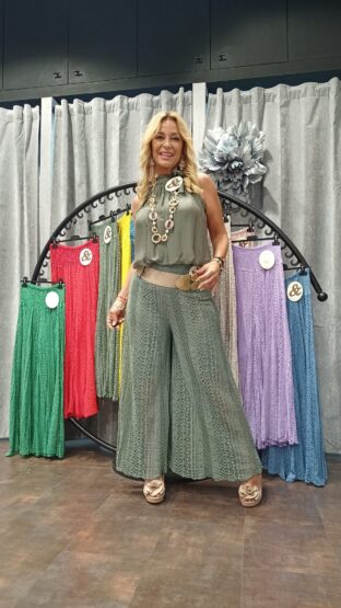 PANTALÓN PALAZZO CROCHET - Imagen 2