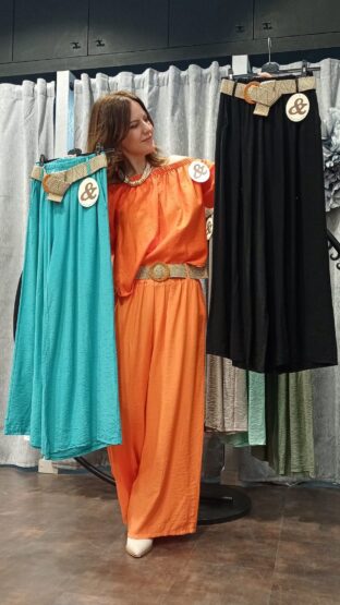 PANTALÓN PALAZZO CREP - Imagen 3