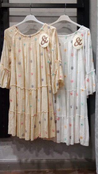 VESTIDO BOHO CRISTALES - Imagen 7