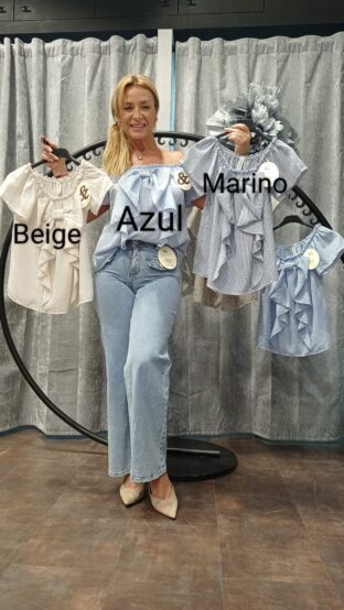 BLUSÓN RAYAS LAZO - Imagen 4