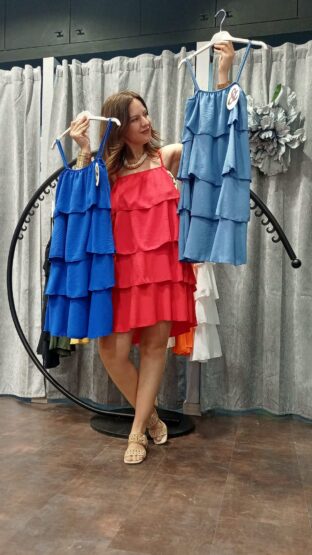 VESTIDO TIRANTE VOLANTES - Imagen 5