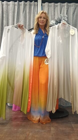 CHAQUETA SEDA DEGRADÉ - Imagen 6