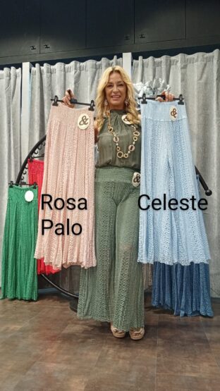 PANTALÓN PALAZZO CROCHET - Imagen 8