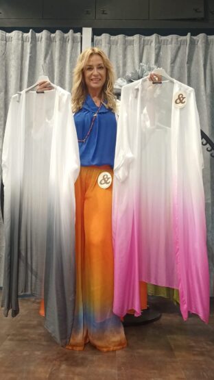 CHAQUETA SEDA DEGRADÉ - Imagen 7