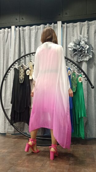 CHAQUETA SEDA DEGRADÉ - Imagen 3