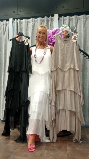 VESTIDO VOLANTES ASIMÉTRICOS - Imagen 8