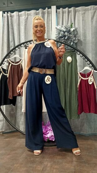 PANTALÓN PINZAS CON BOLSILLOS - Imagen 3