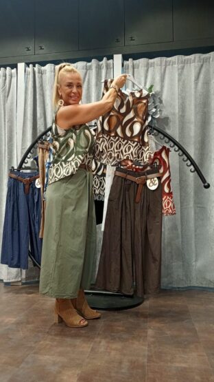 FALDA PANTALÓN ALGODÓN - Imagen 5