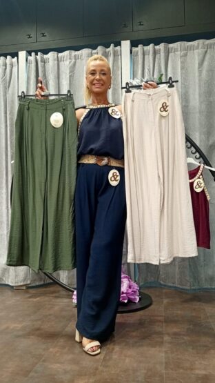 PANTALÓN PINZAS CON BOLSILLOS - Imagen 5