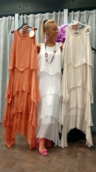 VESTIDO VOLANTES ASIMÉTRICOS - Imagen 7