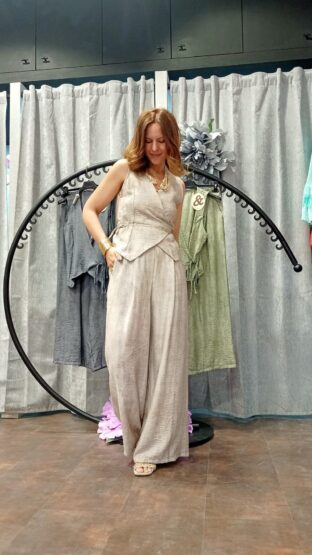 CONJUNTO PANTALÓN CHALECO - Imagen 3