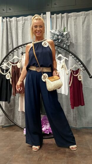 PANTALÓN PINZAS CON BOLSILLOS - Imagen 4