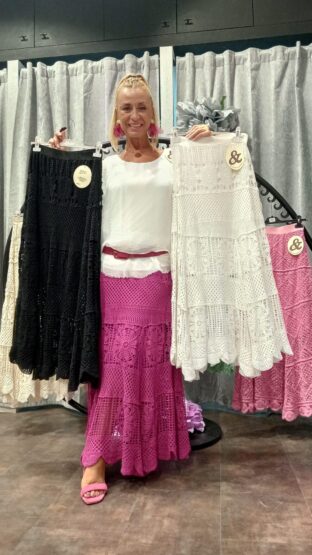 FALDA LARGA CROCHET - Imagen 6