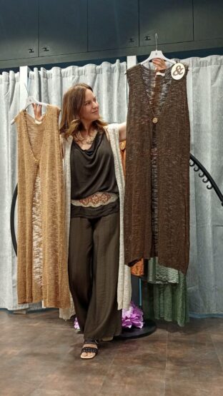 CHAQUETA CHALECO BOTÓN - Imagen 6