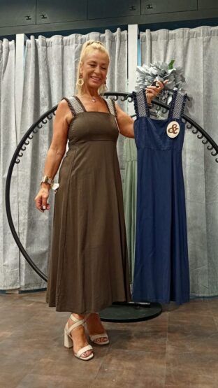 VESTIDO TIRANTE BORDADO - Imagen 5