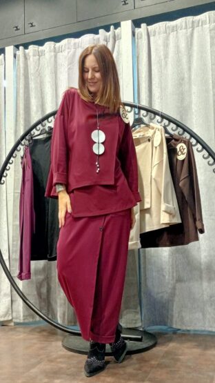 BLUSÓN ASIMÉTRICO BOTÓN