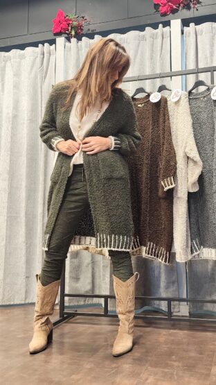 CHAQUETA PUNTO CENEFA